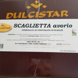 Scaglietta fondente, latte e avorio